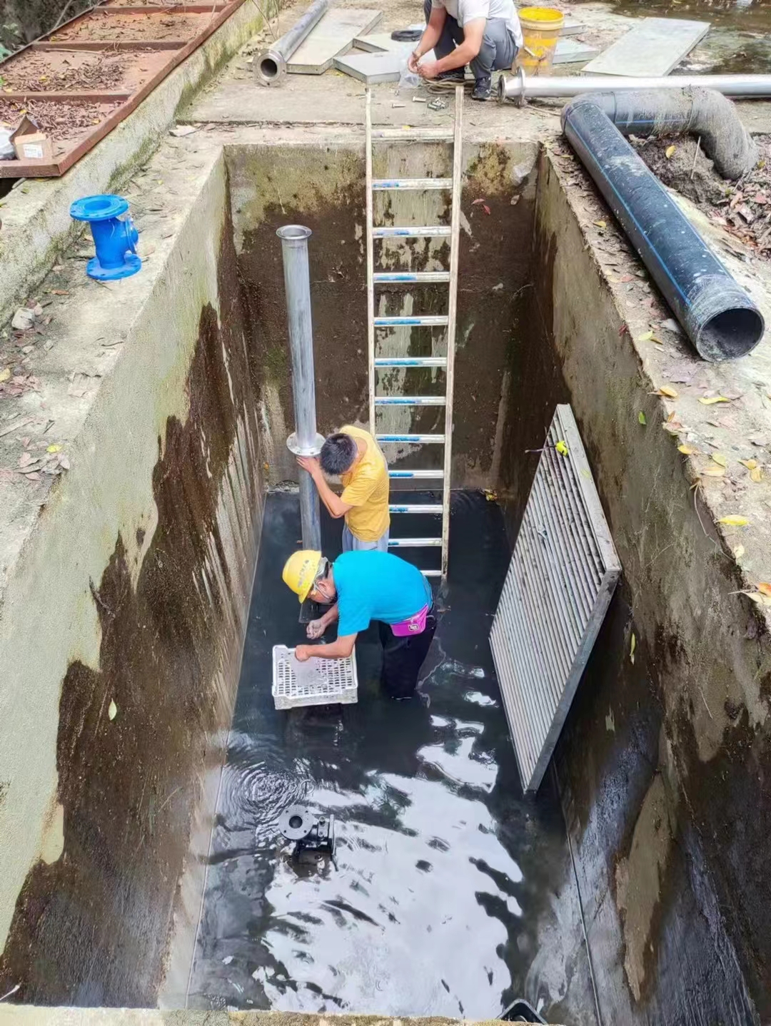 污水泵站安装施工